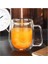 Çift Cidarlı Latte Macchiato Bardak Seti, 2 Adet Çift Duvarlı Kulplu Kahve Bardağı, 250 ml 2