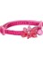 Pawise Çiçekli Kedi Boyun Tasması Pembe 1