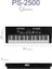 PS-2500 LED Ekran 61 Tuşlu Org Çanta Notalık ve Adaptörlü (300 Ses 300 Ritim) 5