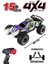 Uzaktan Kumandalı Şarjlı Işıklı 15KM/H Yapan 4x4 Dev Off Road Rc Araba 40CM 1