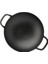 Döküm Wok Tava, Metal Kulplu, 38CM, Siyah 3