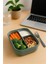 Sızdırmaz Lunch Box – 3 Bölmeli Yemek Kabı | Öğle Yemeği Kutusu | Saklama Kabı | Bpa 4