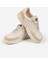 1011 Bej Cilt Kaymaz Taban Günlük Spor Ayakkabı 3