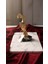 El Yapımı Mermer Taşlı Bronz Desenli Obje 1