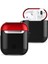 CPT83 Airpods 2 (2.nesil) 3in1 Kılıf - Siyah-Kırmızı 1
