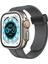 Apple Watch 38MM KR412 Elegance Stylısh Kordon - Füme 1