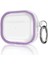 Airpods Pro 2 (2.nesil) Shiny Şeffaf Kılıf - Mor 1
