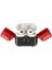 CPT83 Airpods 3 (3.nesil) Basmalı Kılıf - Siyah-Kırmızı 3