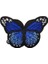 Aplike Ütü Ile Yapışan Kelebek Lacivert Arma 7x5 cm 1