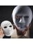 Beyaz Renk Boyanabilir Anonim Tam Yüz Cosplay Maske 24X18 cm 1