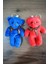 Peluş Ayıcık Anahtarlık ve Çanta Süsü Hediyelik (12CM Boy) 2 Adet 1