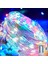 10 Metre Renkli 50LED Işıklar Işıkları 8 Mod Rgb Işıkları USB Çok Renkli Işık Dize Işıkları Tel Fonksiyonlu Süsleme Ince Telli Aydınlatmalı Şerit LED Yılbaşı Işık Yılbaşı Süsü 1