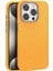 iPhone 15 Pro Kılıf Wonder Deri Magsafe Kapak - Turuncu 1