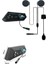 Bluetooth Kask Kulaklığı Intercom 5.0 Bluetooth Android ve Ios Uyumlu - BI001V-4YULE4 5