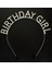 Gümüş Kristal Taşlı Birthday Girl Doğum Günü Tacı Ithal Ürün A Kalite 17X16 cm 1