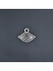 Minimal Göz Nazar Gümüş Kaplama Kolye Ucu 1