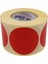 Hazır Al Hızlı Al Kuşe Daire Renk Baskılı Çap Etiketi 50MM x 50MM Ölçülerinde Yuvarlak Çıkartma 500 Adet Kendinden Yapışkanlı Rulo Etiketi Barkod Yazıcılar ile Uyumlu 40MM Kağıt Bazlı Etiket (Kırmızı) 2