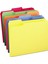 Renkli Dosya Klasörü, 1/3 Kesim, Mektup Boyutu, Farklı Ana Renkler, Kutu Başına 100 (11943) 1