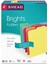 Renkli Dosya Klasörü, 1/3 Kesim, Mektup Boyutu, Farklı Ana Renkler, Kutu Başına 100 (11943) 2