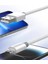 DC79 1m 3A USB To Lightning Hızlı Şarj Kablo - Beyaz 3