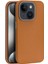 iPhone 15 Kılıf Wonder Deri Magsafe Kapak - Kahverengi 1