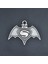 Batman Süperman Gümüş Kaplama Kolye Ucu 6