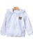 439634 Ayıcık Armalı Erkek Çocuk Yağmurluk 2/9 Yaş - Beyaz - 3-4 Yaş 1
