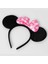 Pembe Fiyonklu Minnie Mouse Tacı Mini Kulak 1