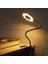 Çok Fonksiyonlu LED Akrobat Masa Lambası, Klipsli, Göz Koruyuculu, Ayarlanabilir Açılı, Kitap Okuma Işığı, Youtuber, Tiktok, Ring Light Aydınlatma, 3 Farklı Mod (Sarı, Beyaz, Gün Işığı) 3