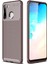 Samsung Galaxy A21 Kılıf Auto Focus Karbon Kapak - KAHVERENGI-(5796) - BI001V-4Y6M74 1