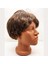 Kahve Renk Kısa Kesim Içi Astarlı Erkek Peruğu 1