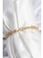 Pirinç Vıp Seri Gold Renk Oval Sıralı Kadın Bileklik - TJ-BB7926 2