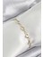 Pirinç Gold Renk Zirkon Taşlı Kadın Bileklik - TJ-BB7045 1
