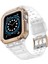 Apple Watch 42MM KR401 Silikon Kordon - Beyaz-Rose 1