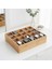 Bambu Çekmece Içi 15 Bölmeli Organizer | Çok Amaçlı Takı, Saat, Çorap, Iç Giyim ve Kemer Düzenleyici | Ahşap Organizer Kutu | Masaüstü ve Çekmece Içi Takı, Saat ve Aksesuar Düzenleme Kutusu 2
