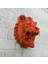 Özel Tasarım 3D Aslan Figürü Duvar Süsü Dekoratif Heykel 20X21 cm - BI001V-4YVOP9 2
