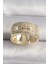 Pirinç Gold Renk Zirkon Taşlı Messika Model Ayarlanabilir Kadın Yüzük - TJ-BYK3486 1