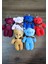 Peluş Ayıcık Anahtarlık ve Çanta Süsü Hediyelik (12CM Boy) 6 Adet 1