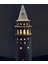 Galata Kulesi Seramik Fişli LED Abajur – 30 cm Tarihi Masa Aydınlatması 3