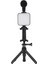 Telefon Tutucu Mini Mikrofonlu Tripod Vlog Çekim Video - BI001V-4YUYS1 5