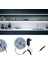 Şerit LED 3 Metre Beyaz - Iç Mekan Tak Çalıştır Adaptör Dahil 12V IP20 Yeni Nesil Yüksek Lümen, Tezgah, Dolap, Mutfak, Ayna Aydınlatma Için 3