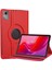 Lenovo Tab M11 TB330FU 360 Tablet Deri Kılıf - Kırmızı 1