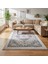Soft Vintage Desenli Halı - Gri - 120X180 cm 1