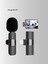 Bfs Çift Mikrofonlu Kablosuz Kayıt Seti iPhone Uyumlu Mini Mikrofon 5