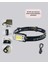 Kafa Lambası LED Fener Pratik Taşınabilir Ayarlanabilir USB Şarjlı - BI001V-4YVLZ6 4