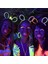 Karanlıkta Dkttyan Fosforlu Glow Taç Fosforlu Renkli Taç 6 Adet 1