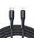 DC35 Type-C To Lightning Kablo 1mt - Siyah 1
