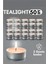 Bfs Tealight Mum 50 Adet - Kokusuz Dekoratif Mum 1
