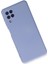 Samsung Galaxy A22 Kılıf Nano Içi Kadife Silikon - LILA-(5796) - ME001W-5134B3 2