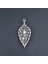 Viking Kolovrat Kalkan Gümüş Kaplama Kolye Ucu 1
